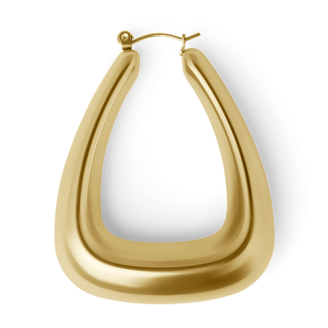 Raquel - Elegant Hoop Earrings